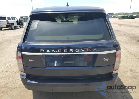 2016 Land Rover Range Rover Hse from USA, damaged, VIN SALGS2VF2GA277571